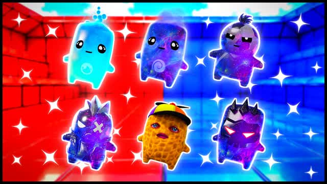 RED VS BLUE TITAN FLARE 🔴🔵 — Fortnite Creative map cover art