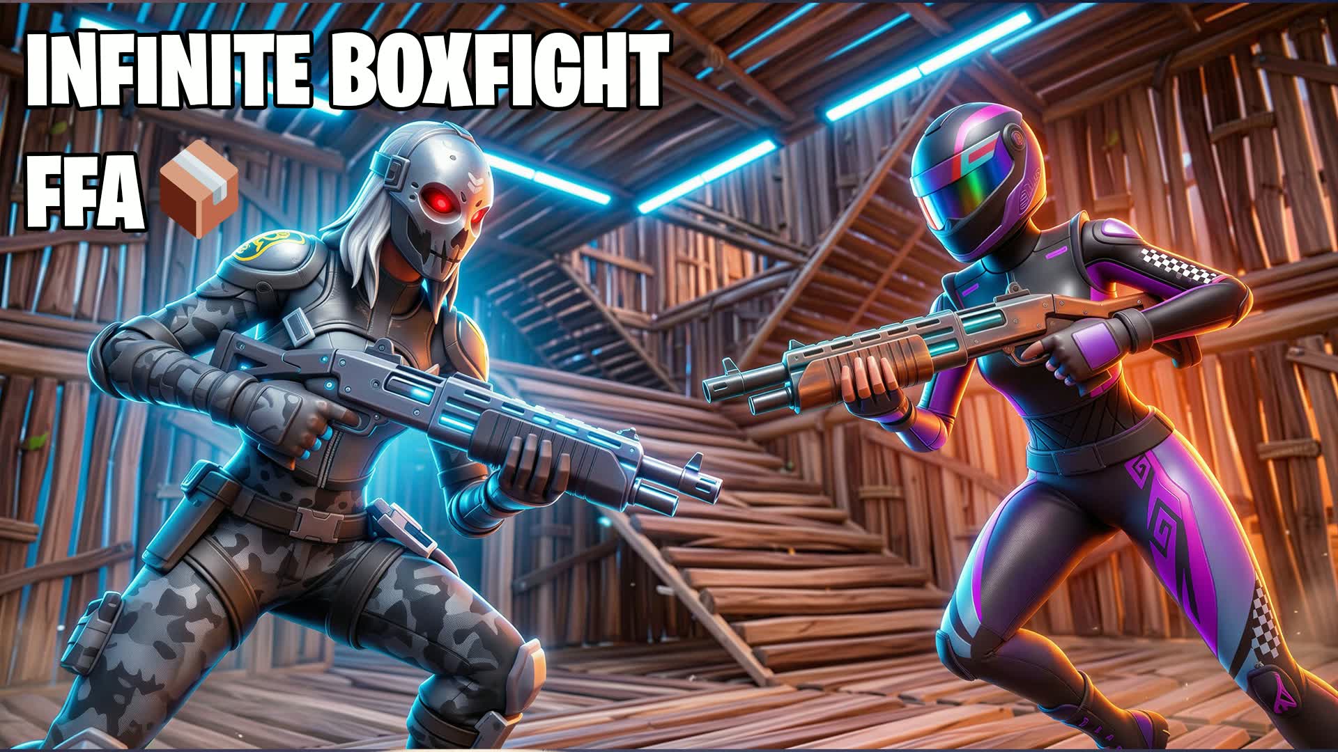 Diciple Infinite Boxfight FFA📦 — Fortnite Creative map