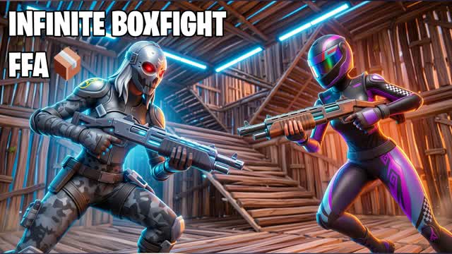 Diciple Infinite Boxfight FFA📦 — Fortnite Creative map cover art