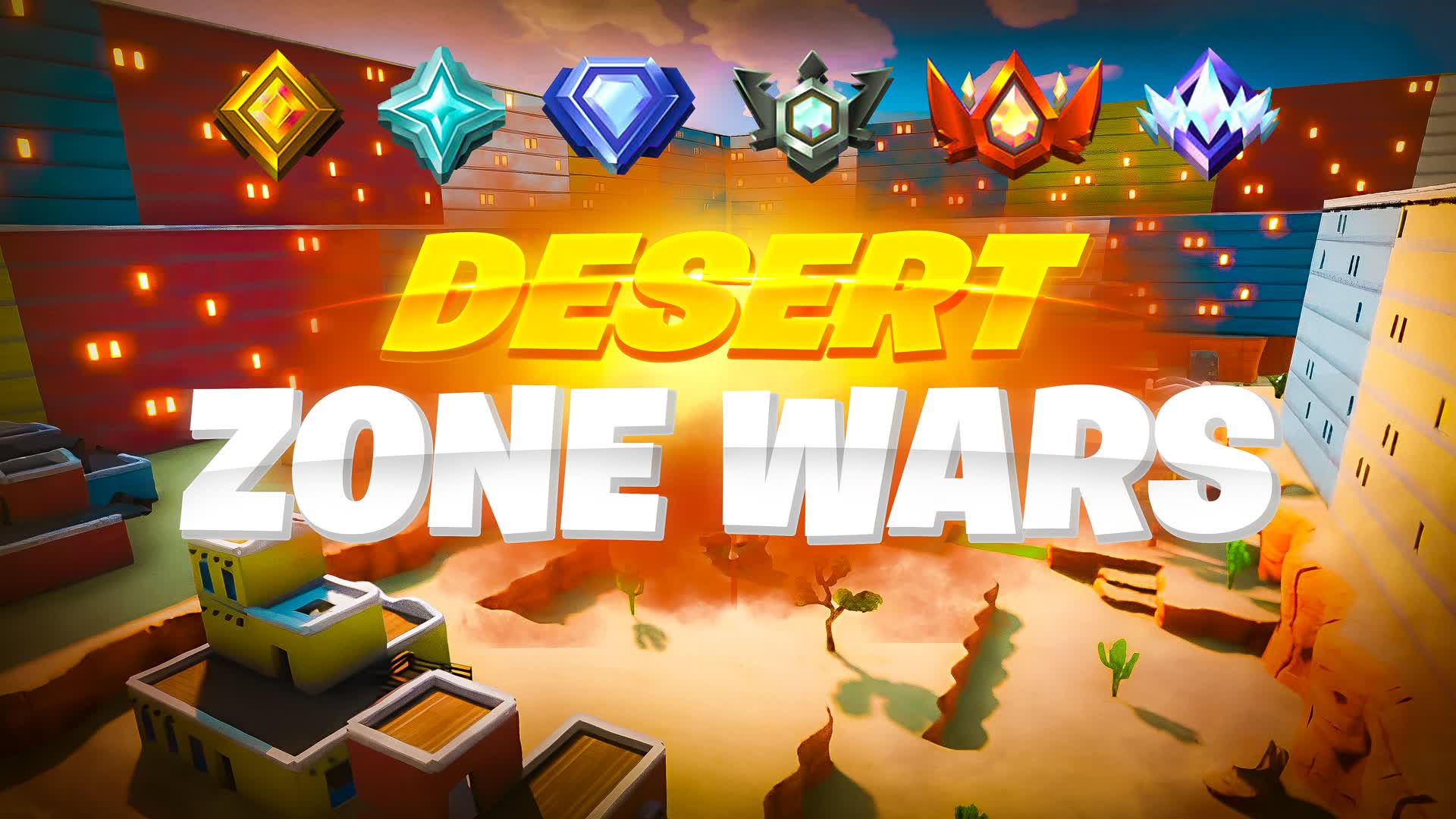 Desert Zone Wars 🎯 — Fortnite Creative map
