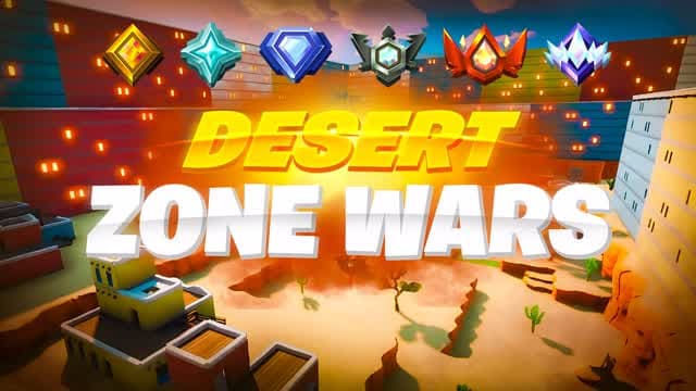 Desert Zone Wars 🎯 — Fortnite Creative map