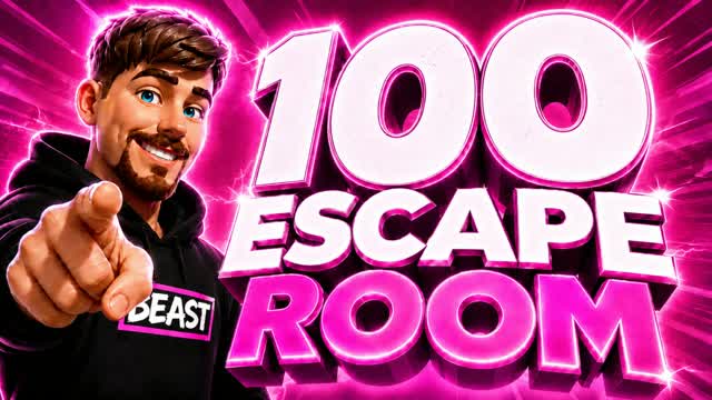 100 PHOENIX ESCAPE ROOM🐦‍🔥 — Fortnite Creative map