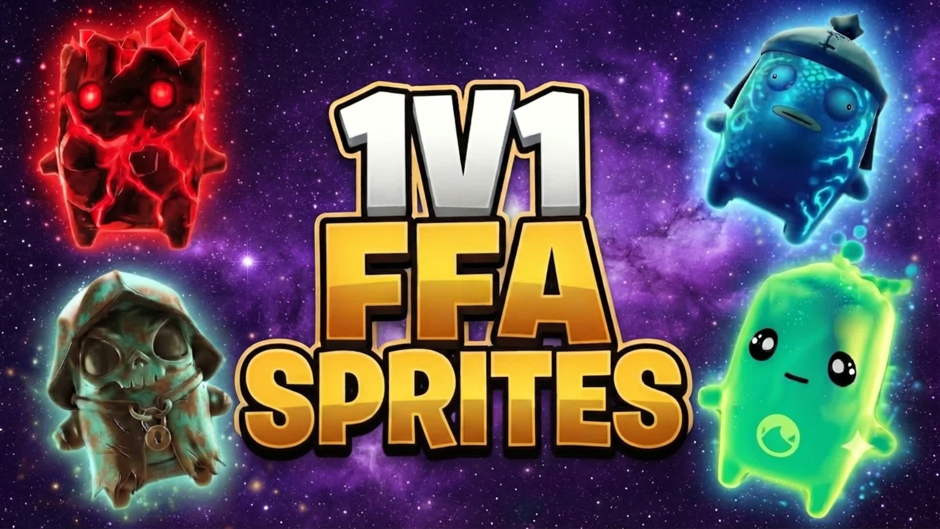 1v1 FFA sprites — Fortnite Creative map
