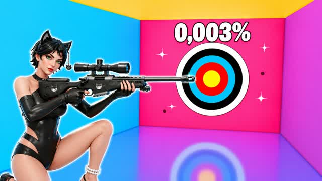 👩‍🚀 ROCKET PEACH TRICKSHOT PARKOUR 🍑 — Fortnite Creative map