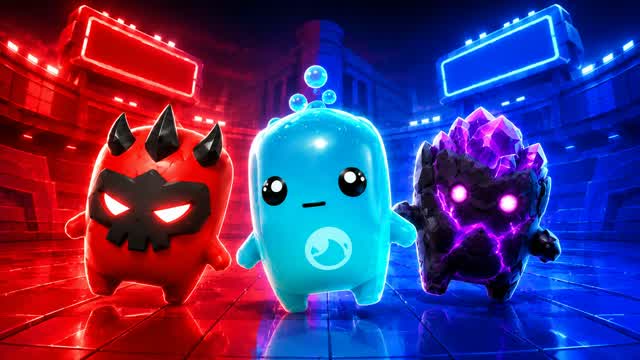 RED VS BLUE ROGUE BATTLE 🔴🔵 — Fortnite Creative map