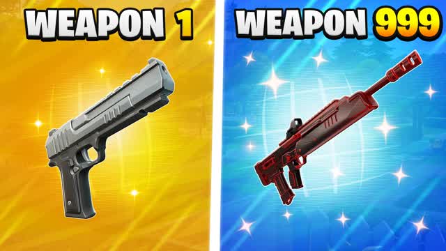 🌟 CRAZY GUN GAME 🎯 ONE SHOT DRIVE 🚗 — Fortnite Creative map cover art