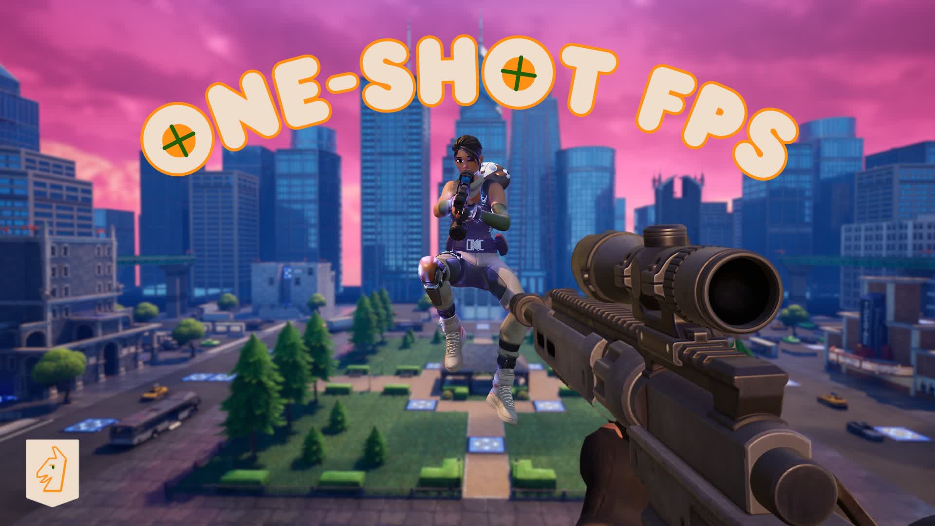 One-Shot FPS — Fortnite Creative map