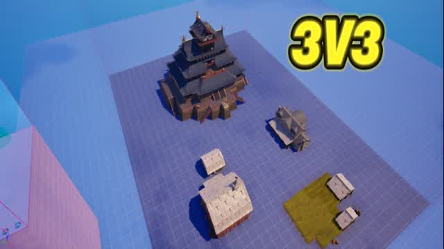 500HP 3V3 — Fortnite Creative map cover art
