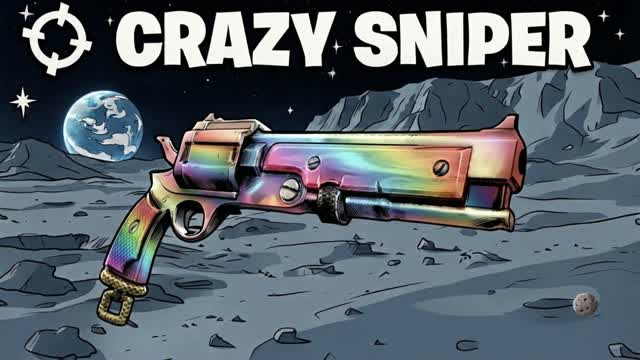 SNIPER ONE SHOT CHAOTIC🌑 — Fortnite Creative map cover art