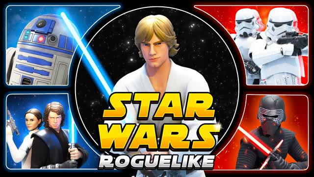 STAR WARS ESCAPE [ROGUELIKE] [OCWG] — Fortnite Creative map cover art