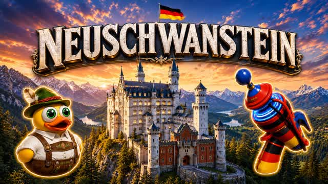 Neuschwanstein Prop Hunt — Fortnite Creative map