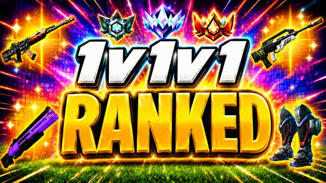 RANKED 1V1V1 - [ALL WEAPONS] — Fortnite Creative map