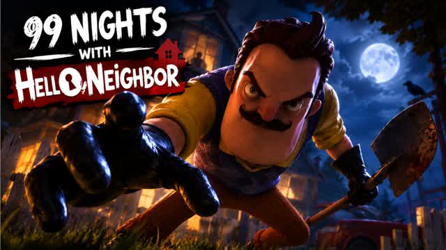 99 Nights HELLO NEIGHBOR [HORROR] — Fortnite Creative map