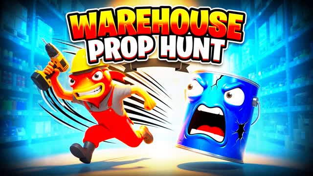 WAREHOUSE STORE PROP HUNT 🛒 — Fortnite Creative map