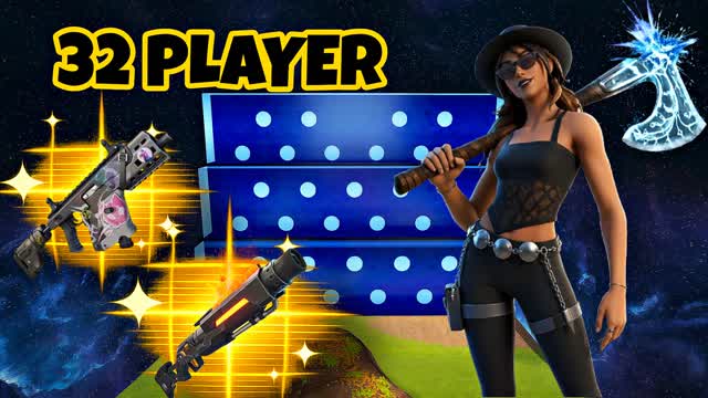 32 PLAYER CUP ZONE WARS EDDY.FN — Fortnite Creative map