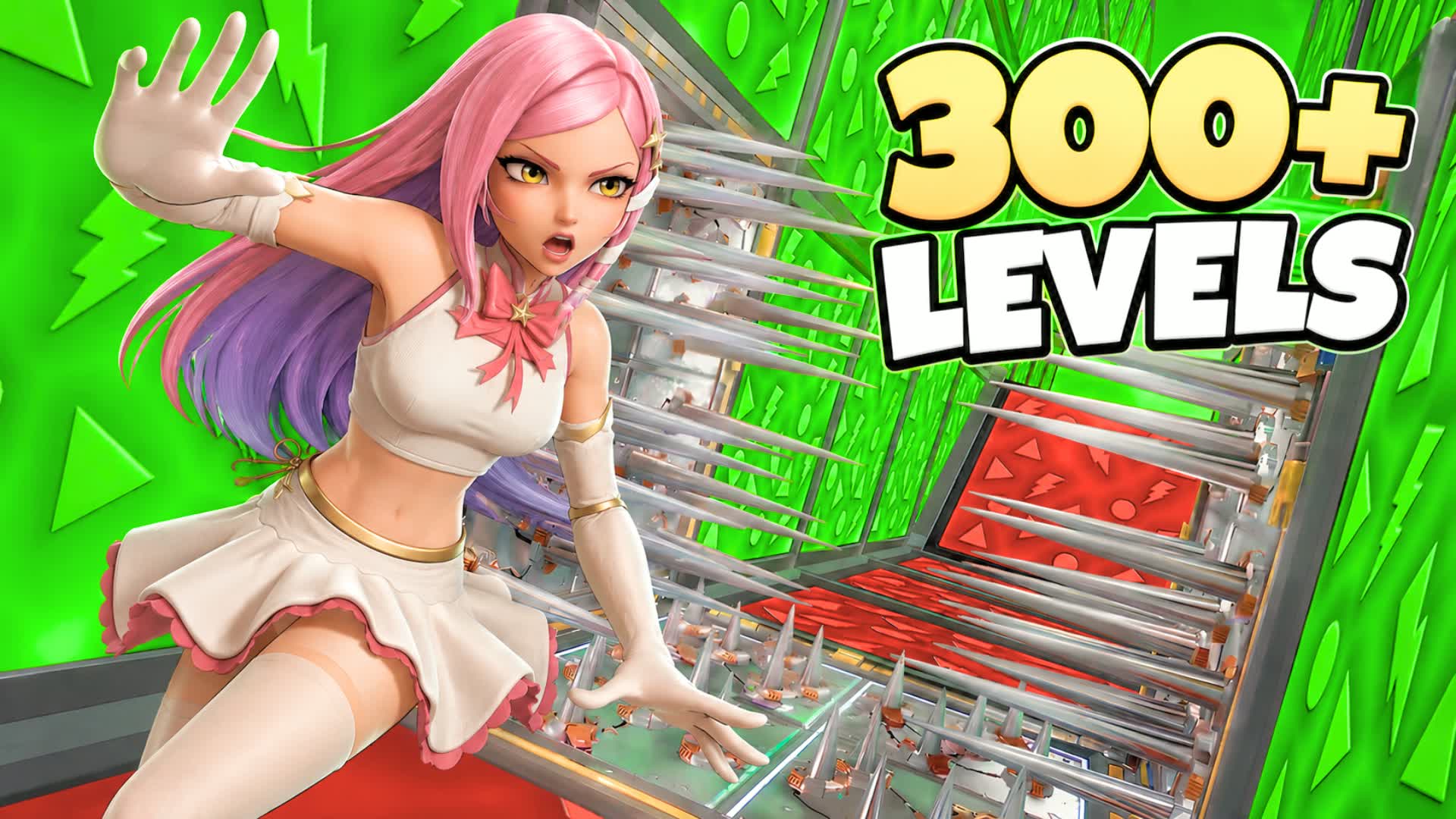 ✨ 300+ LEVEL EASY DEATHRUN ✨ [PARKOUR] — Fortnite Creative map