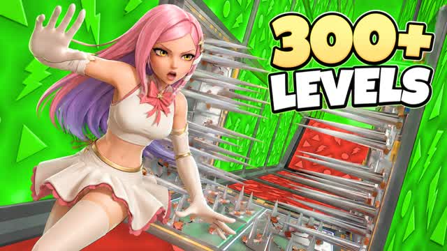 ✨ 300+ LEVEL EASY DEATHRUN ✨ [PARKOUR] — Fortnite Creative map