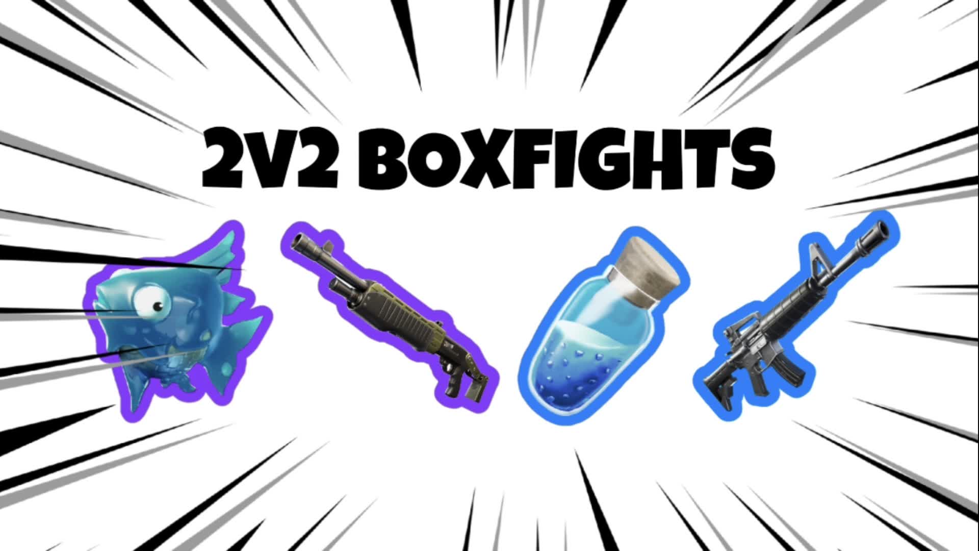 2V2 BOXFIGHTS — Fortnite Creative map