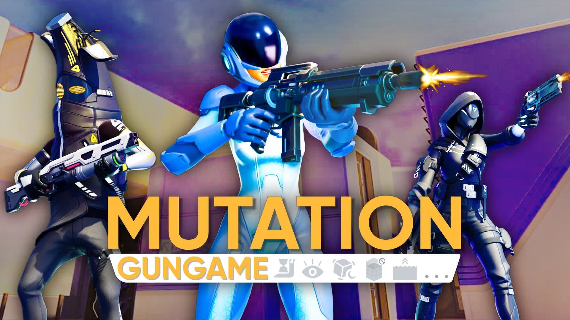 Hyper Mutation Gun Game — Fortnite Creative map