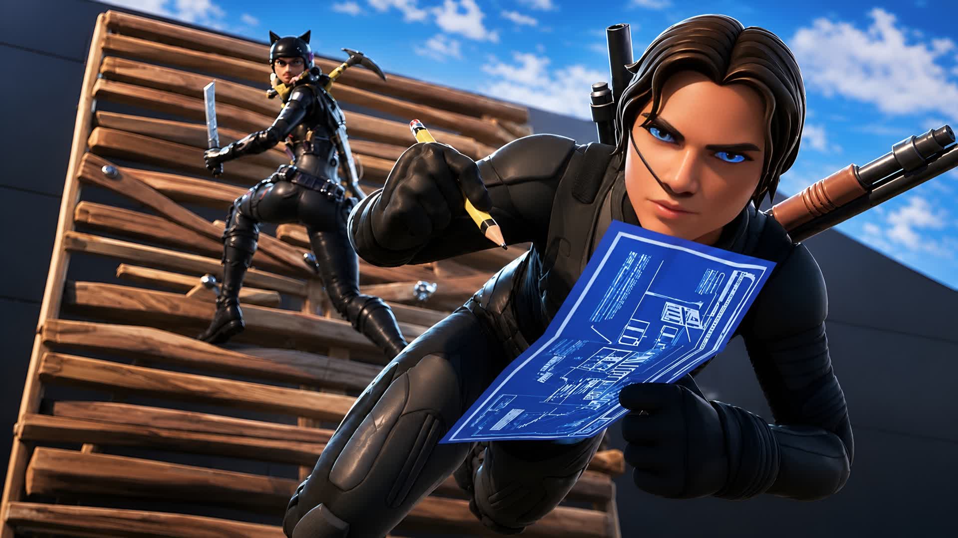 1V1 BUILD FIGHTS [RANKED + 40 SONGS] — Fortnite Creative map