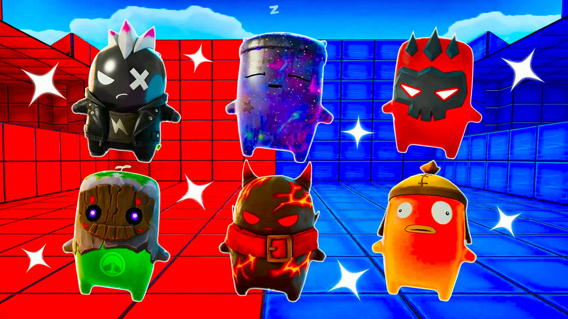 RVB RED VS BLUE WM 2026 oo — Fortnite Creative map