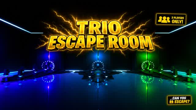 TRIO ESCAPE ROOM DIGITYY — Fortnite Creative map cover art