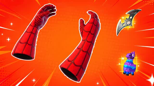 DOCK RED VS BLUE SPIDER-MAN 🔴🔵 — Fortnite Creative map cover art