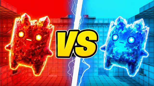 RED VS BLUE RVB ABU HAMZAA — Fortnite Creative map