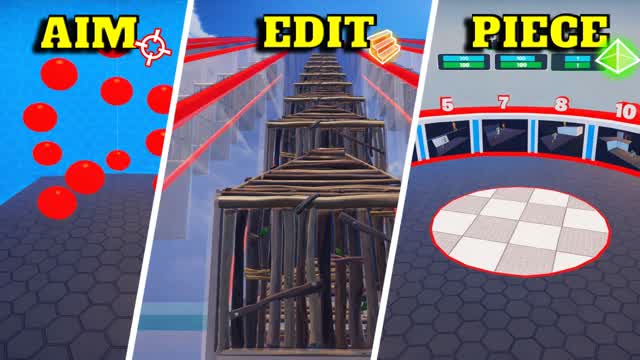 AIM EDIT PIECE — Fortnite Creative map