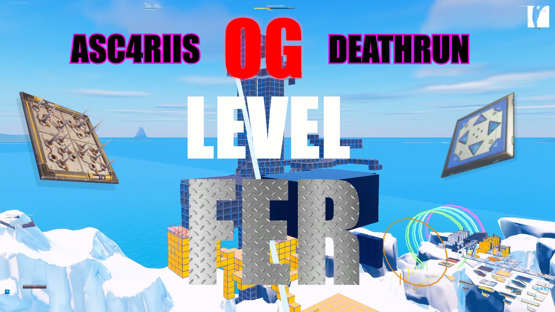 Asc4riis OG Deathrun - LVL02: Iron — Fortnite Creative map