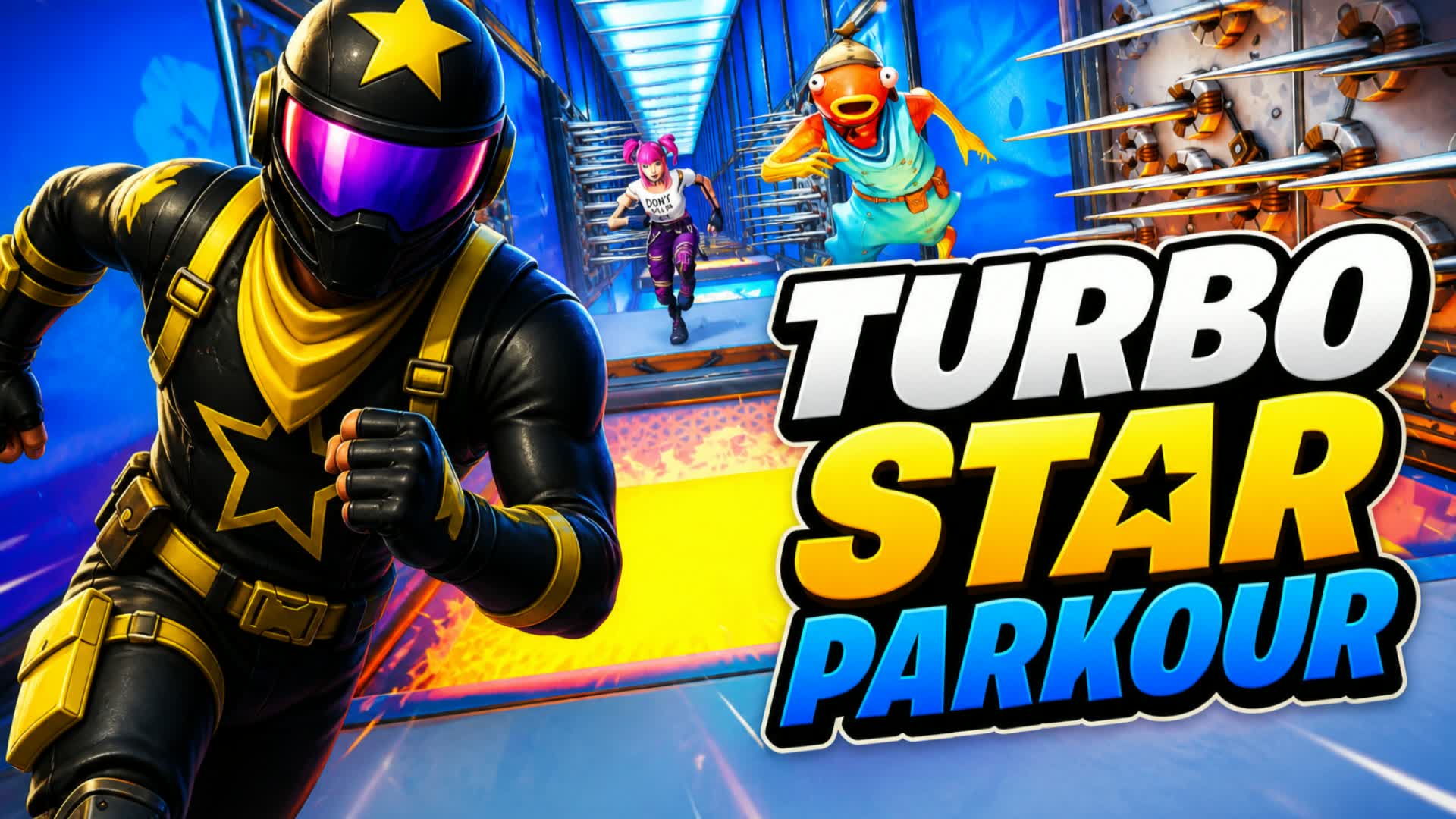 TURBO STAR PARKOUR ⭐ — Fortnite Creative map