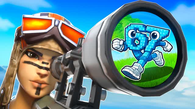 SNIPER VS BRAINROTS — Fortnite Creative map cover art