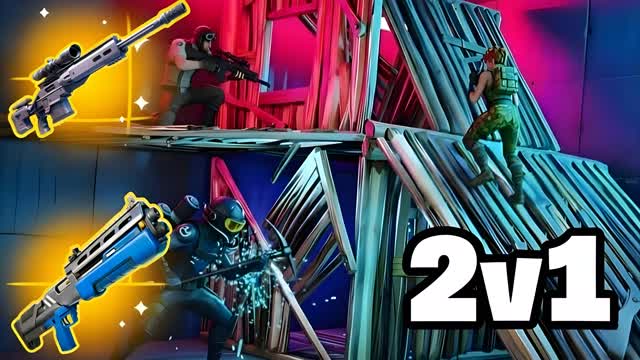 PIECE CONTROL 2V1 💥DRO — Fortnite Creative map cover art