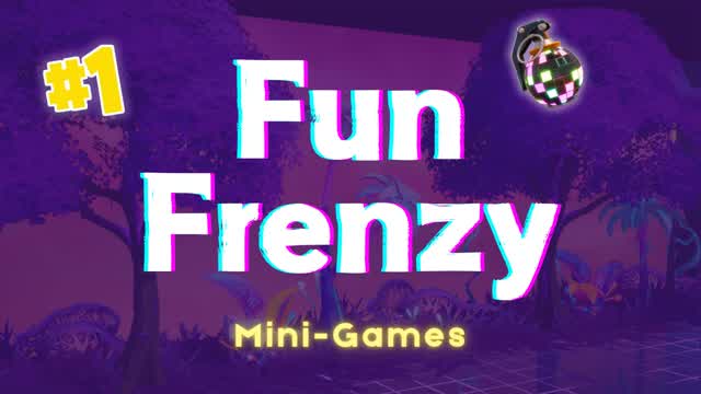 Fun Frenzy | Epic Mini-Games — Fortnite Creative map cover art