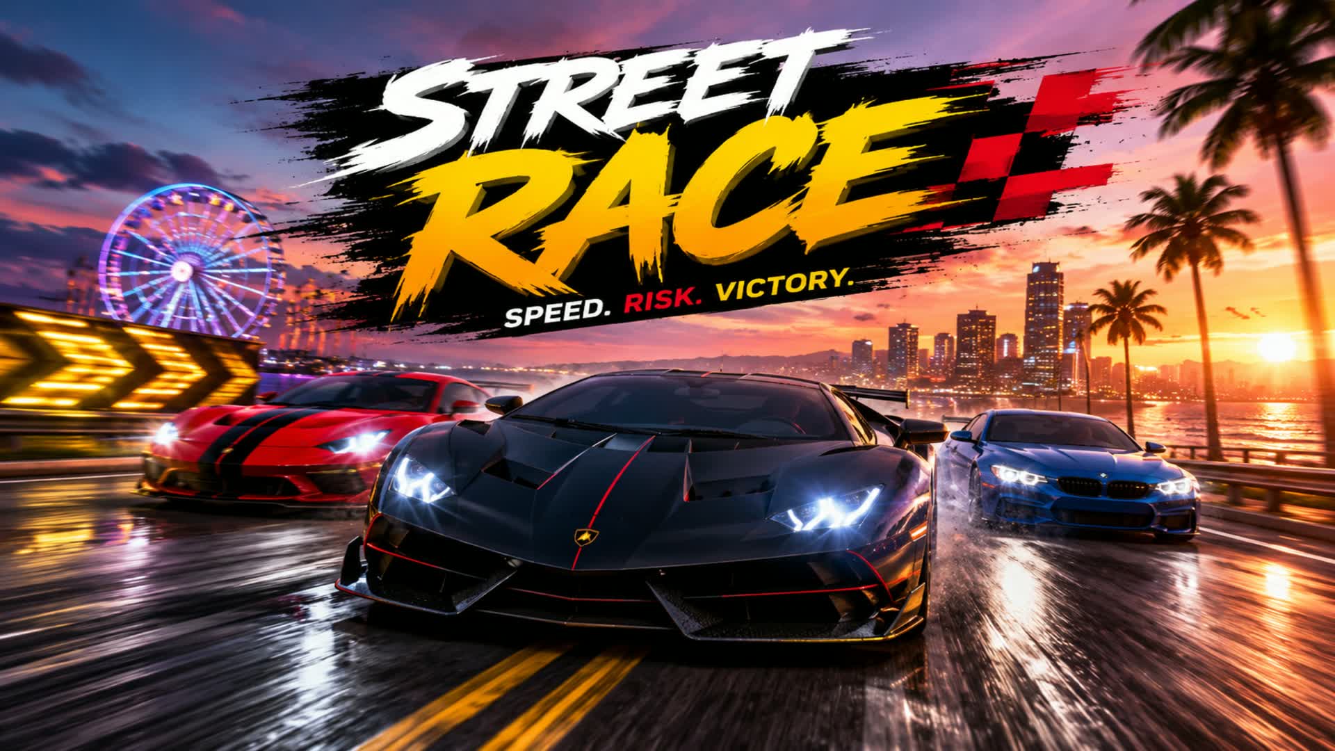 street race — Fortnite Creative map