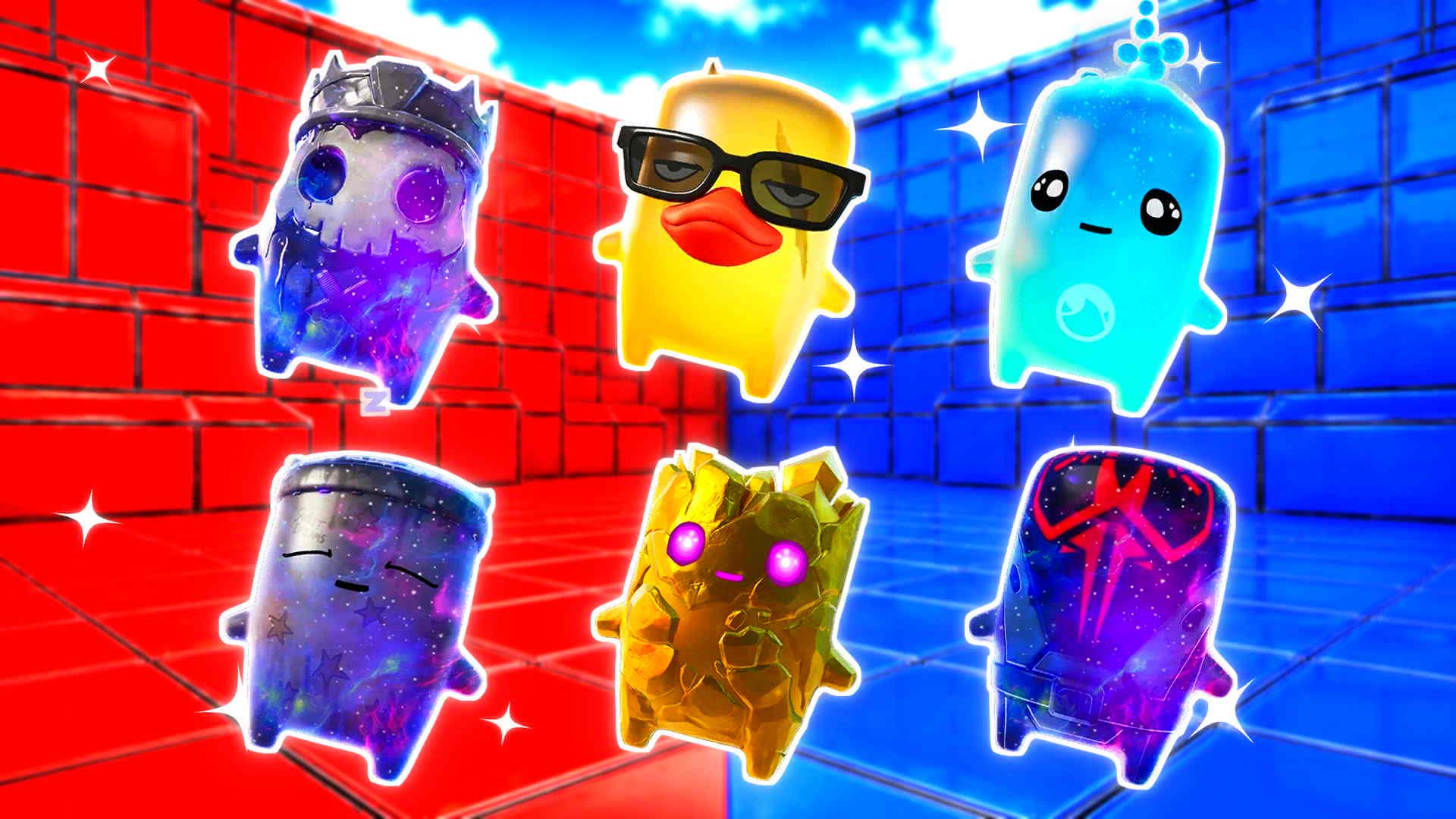 RED VS BLUE HEATWAVE RISE 🔴🔵 — Fortnite Creative map