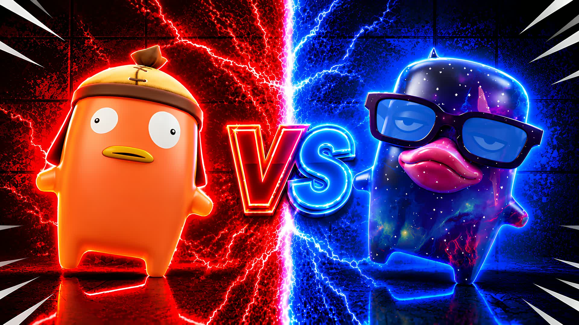 GLASSES RED VS BLUE 🔴🔵 — Fortnite Creative map