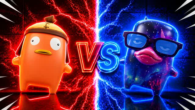 GLASSES RED VS BLUE 🔴🔵 — Fortnite Creative map