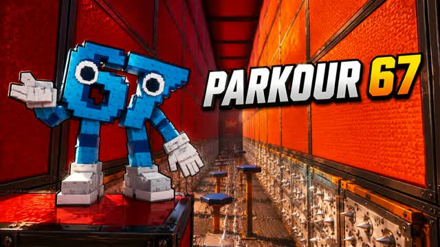 Parkour 67 — Fortnite Creative map cover art