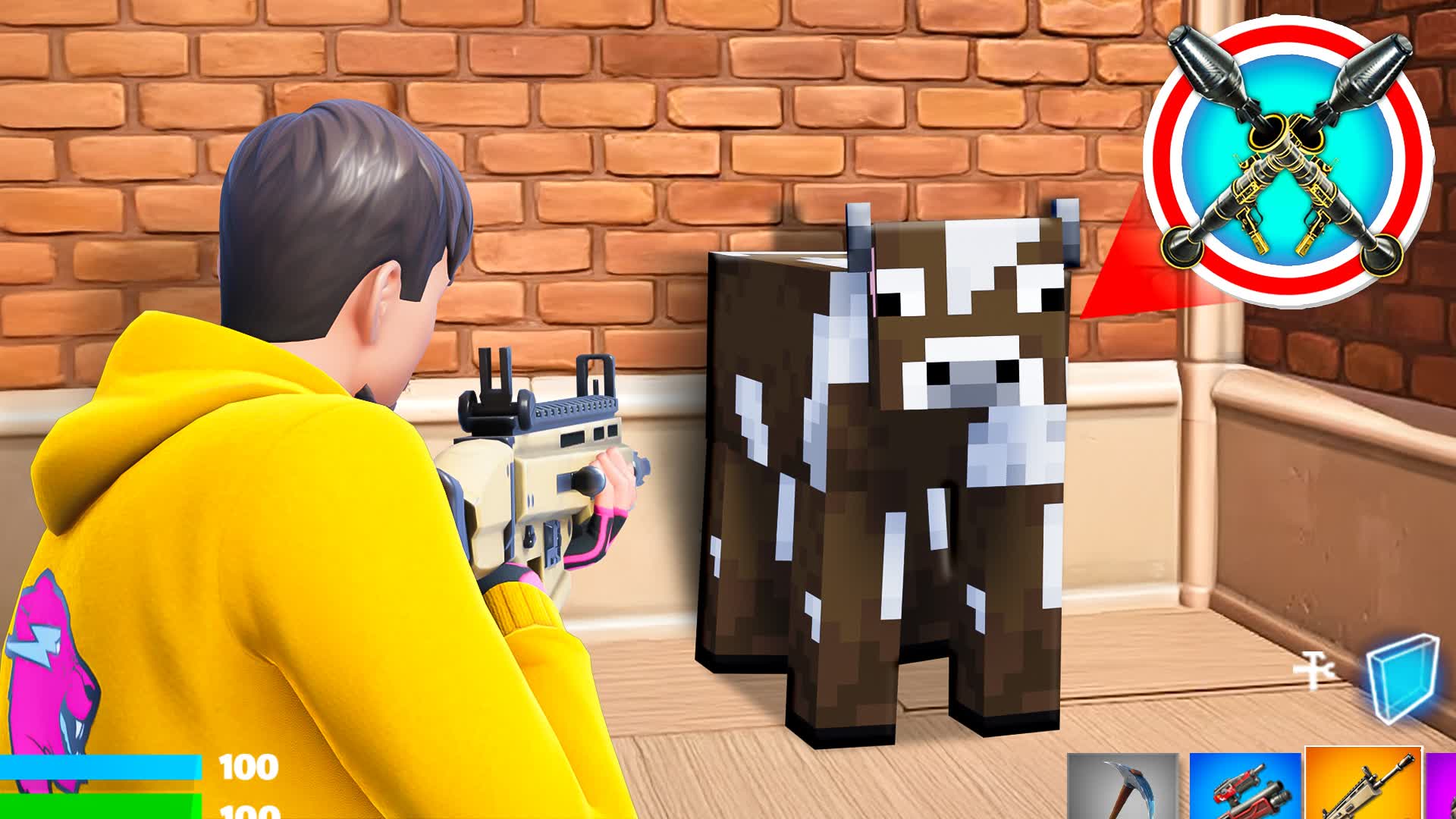 Animal Super Items Zone Wars! — Fortnite Creative map