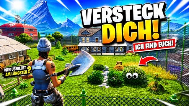 Only A Farm? Hide and Seek — Fortnite Creative map cover art
