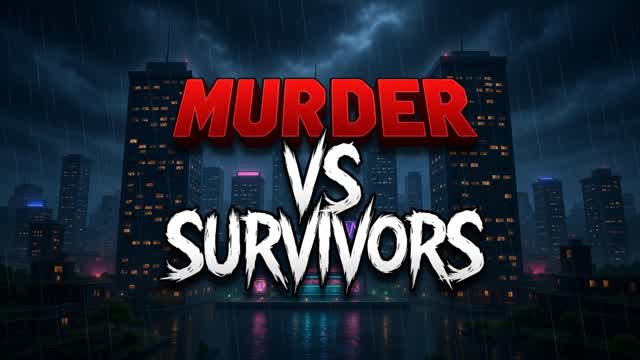 Murder vs Survivors — Fortnite Creative map cover art