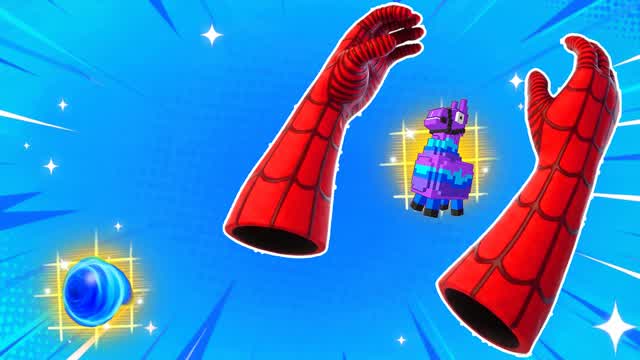 ACE SPIDER-MAN RED VS BLUE 2 🔴🔵 — Fortnite Creative map cover art