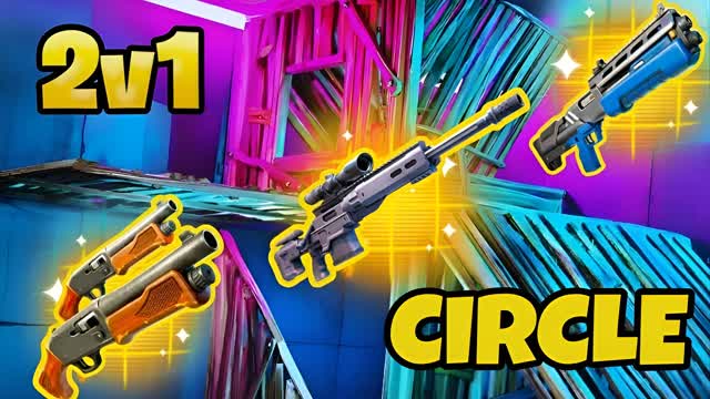 PIECE CONTROL 2V1 CIRCLE — Fortnite Creative map