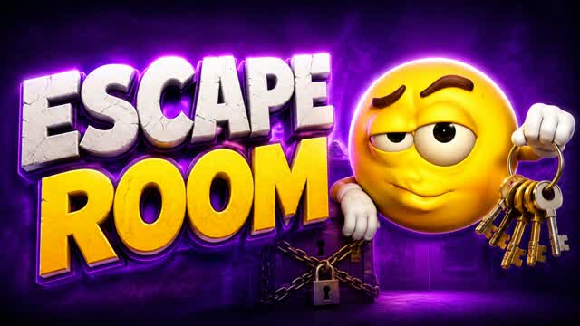 HMM? ESCAPE ROOM — Fortnite Creative map cover art