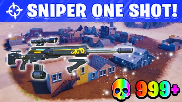 SNIPER ONE SHOT  GUN GAME — Fortnite Creative map