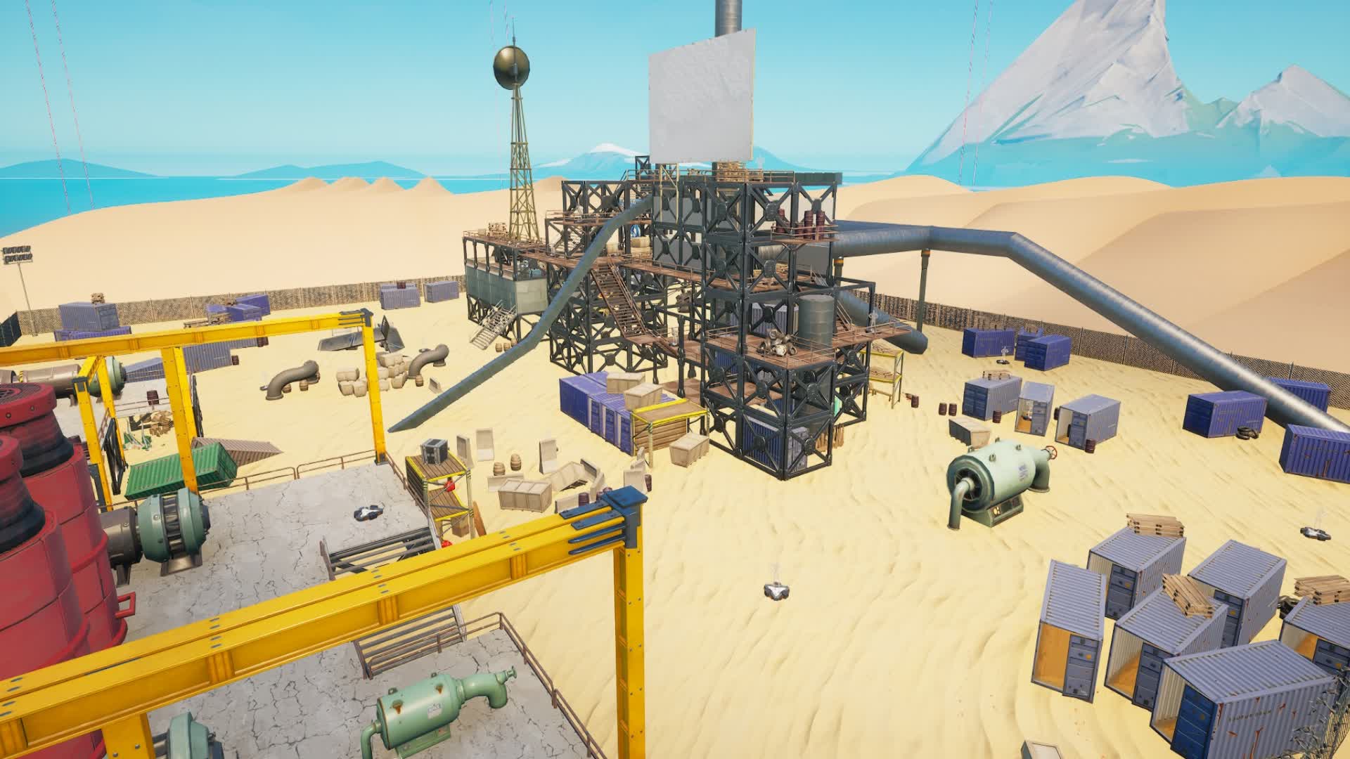 DESERT GUN GAME!!! — Fortnite Creative map