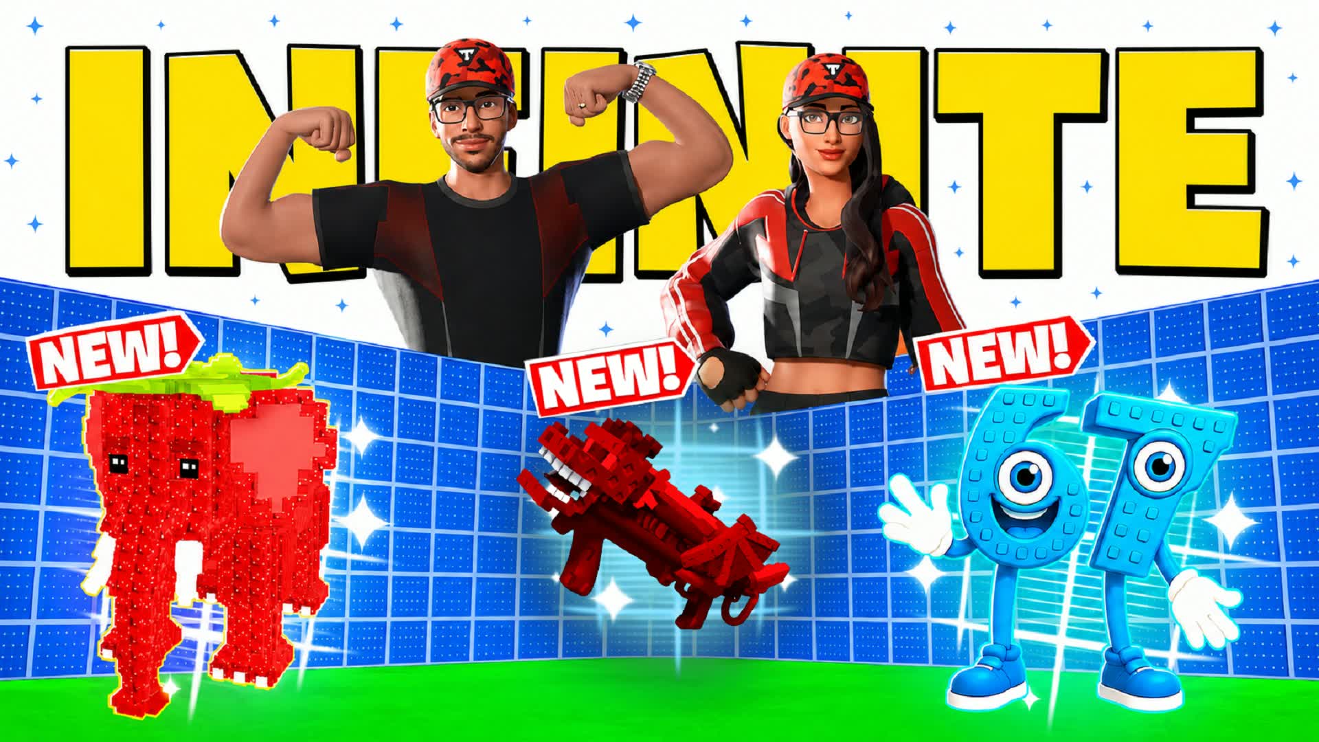 INFINITE 1V1 BRO — Fortnite Creative map