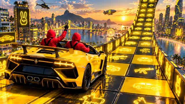 RACE TO WIN - CAR GAME — Fortnite Creative map