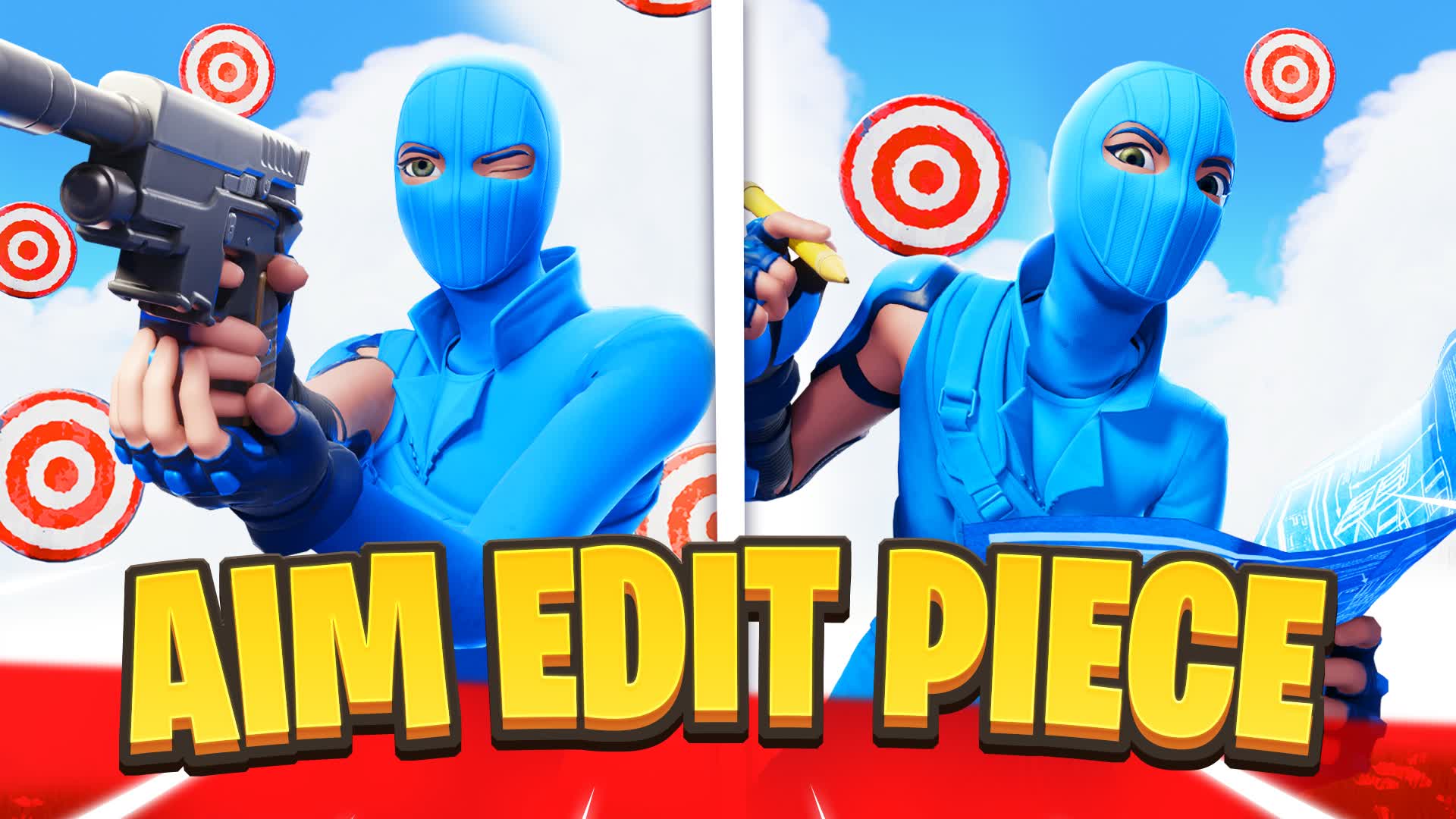 🎯AIM EDIT PIECE PRACTICE 1V1 FREEBUILD — Fortnite Creative map